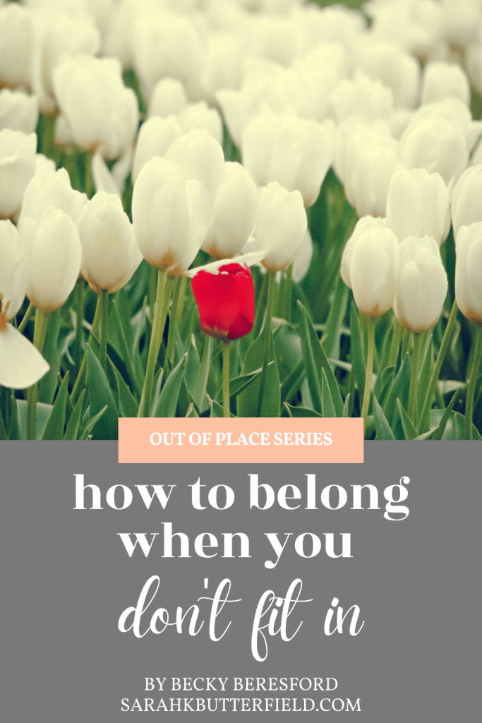 how to belong when you don't fit in