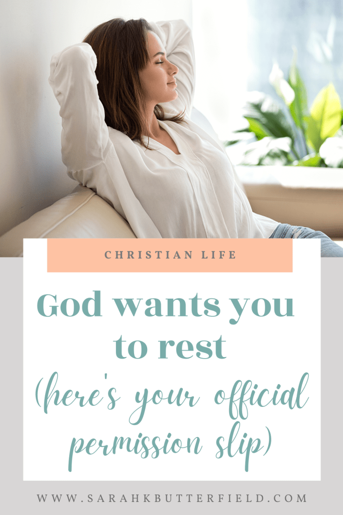 God invites us to rest